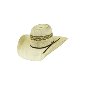 M&F Men's Bangora Ivory Brown Chocolate Western Hat