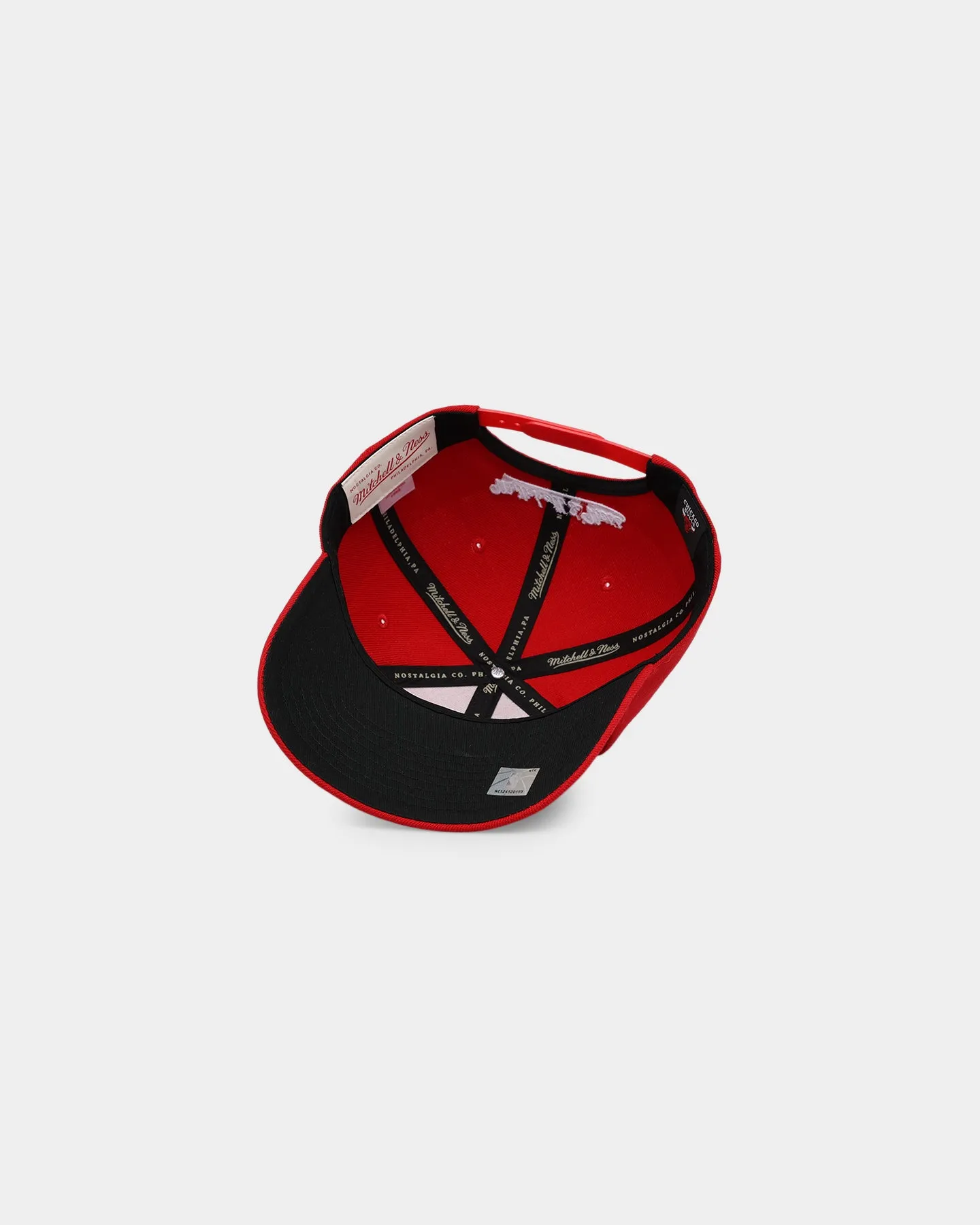 Mitchell & Ness Chicago Bulls 'Wool Blend' Snapback Red