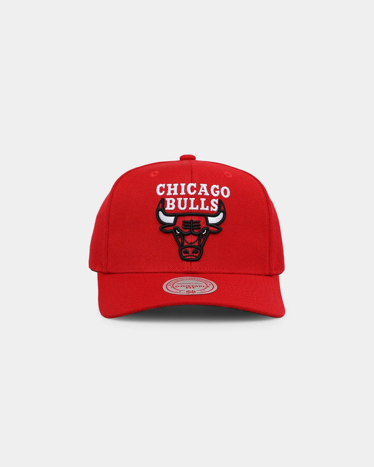 Mitchell & Ness Chicago Bulls 'Wool Blend' Snapback Red