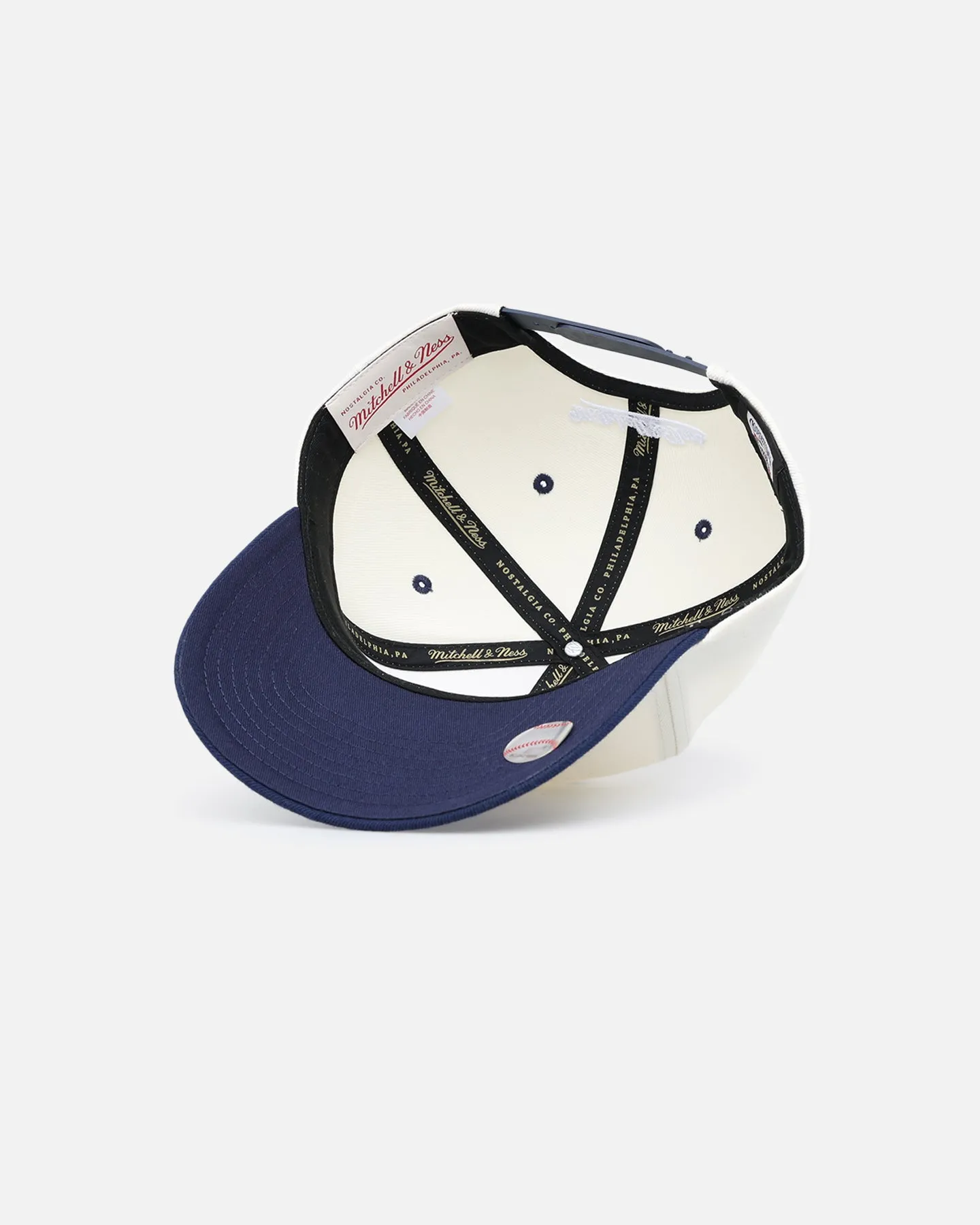 Mitchell & Ness Chicago White Sox Go Team Go Snapback White Cream/Black