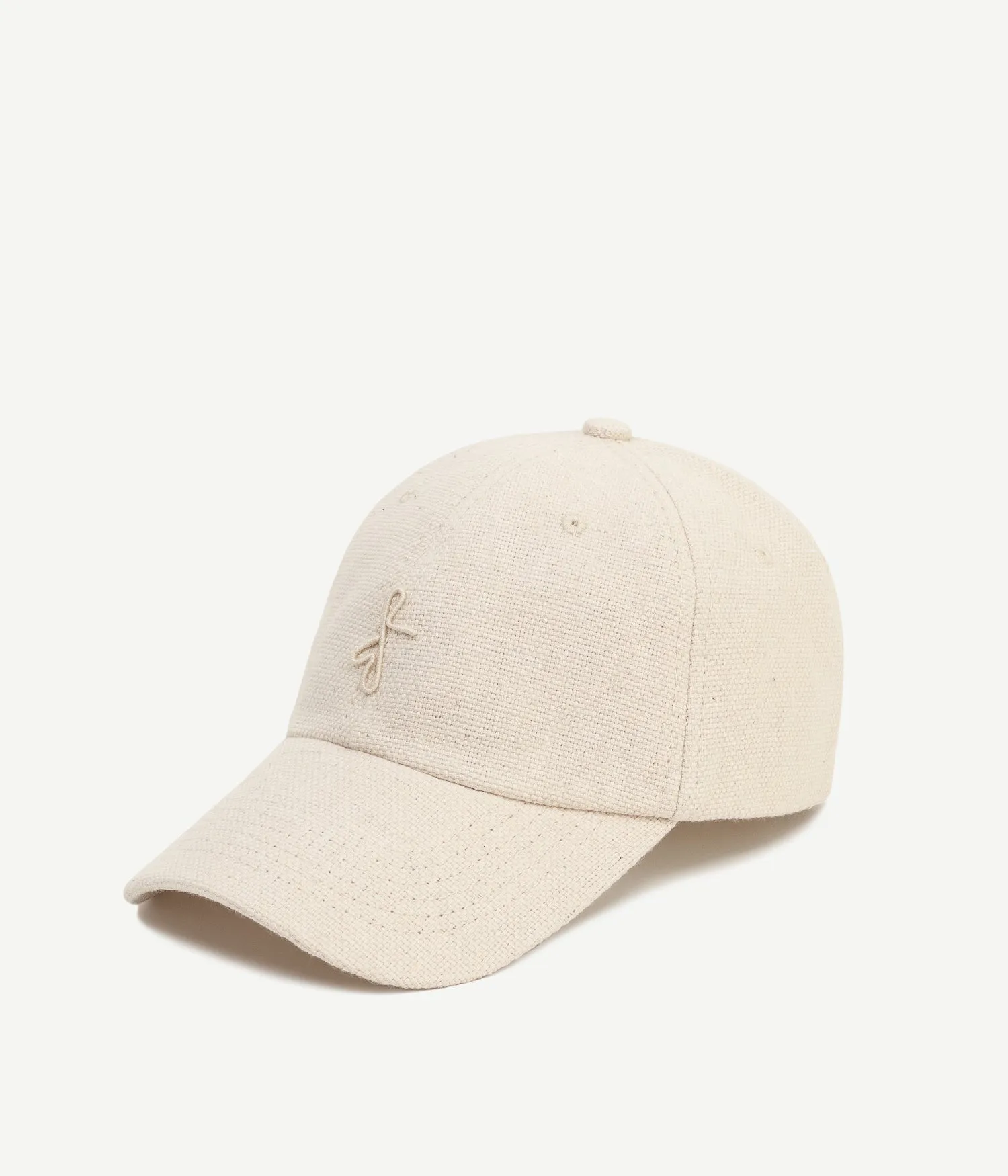 Monogram Embellished Baseball Cap