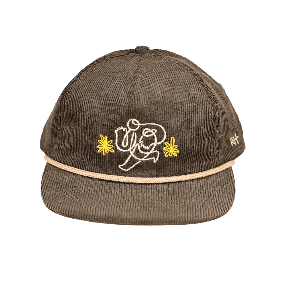 Movin' Corduroy Strapback | Green