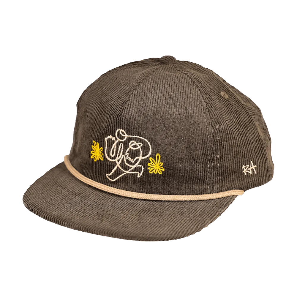Movin' Corduroy Strapback | Green