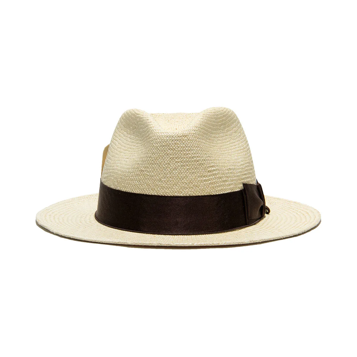 N PANAMA HAT SHORT - Natural