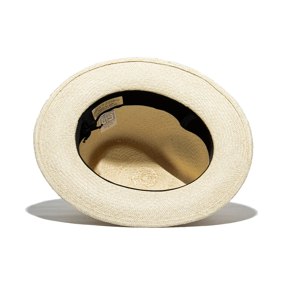 N PANAMA HAT SHORT - Natural