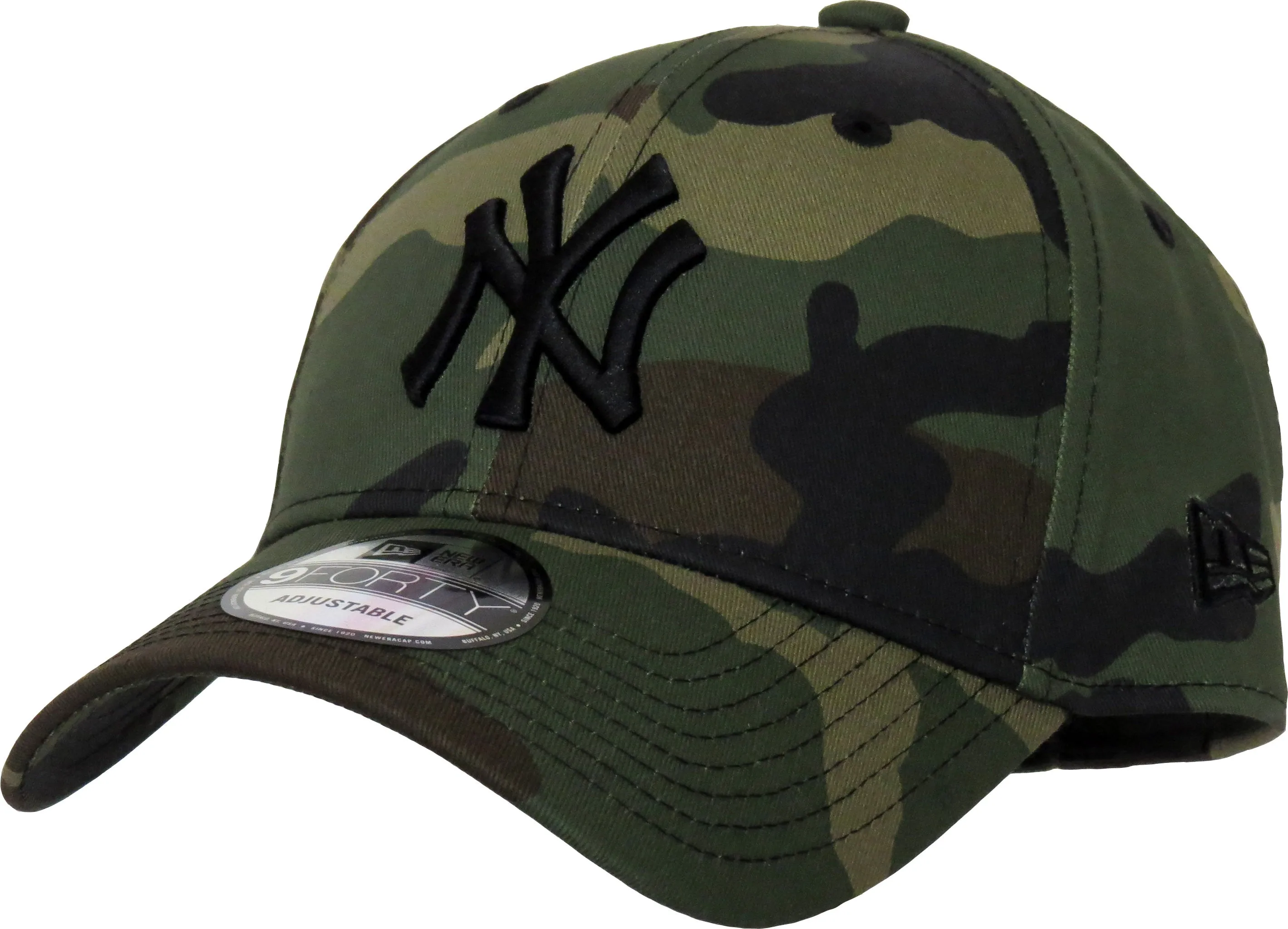 New York Yankees New Era 9Forty League Basic Camo Baseball Cap