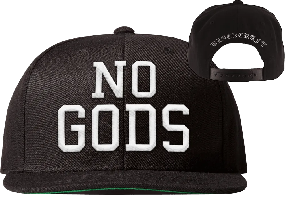 No Gods - Snapback Hat