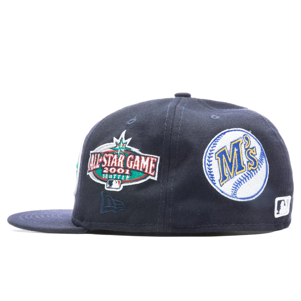 Patch Pride 59FIFTY Fitted - Seattle Mariners