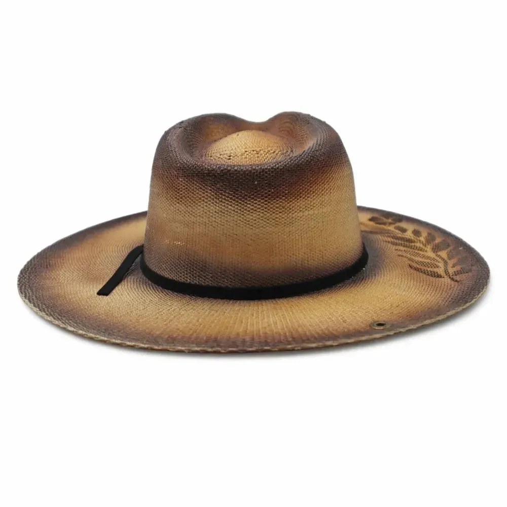 Peter Grimm Pueblo - Wide Brim Straw Cowgirl Hat
