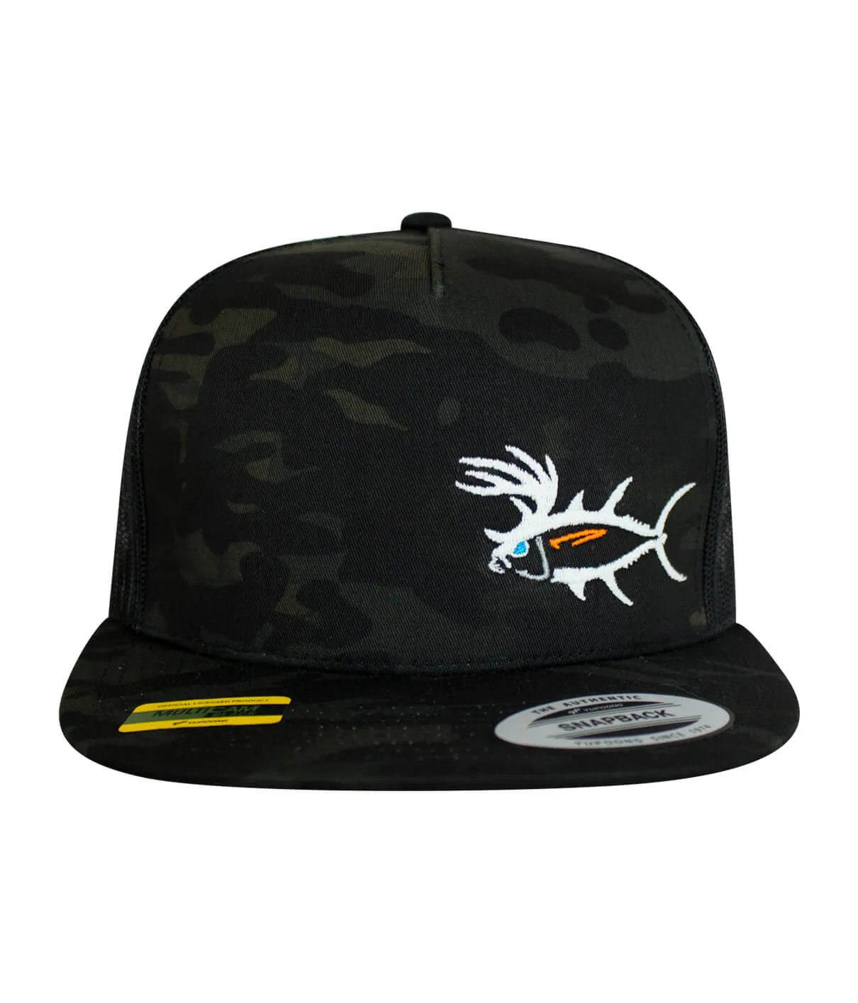 "Buck-Eye LP" Evening Glow Unisex Snapback Trucker Hat