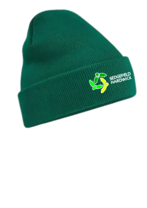 Sedgefield Hardwick Primary School Bottle Green Knitted Hat