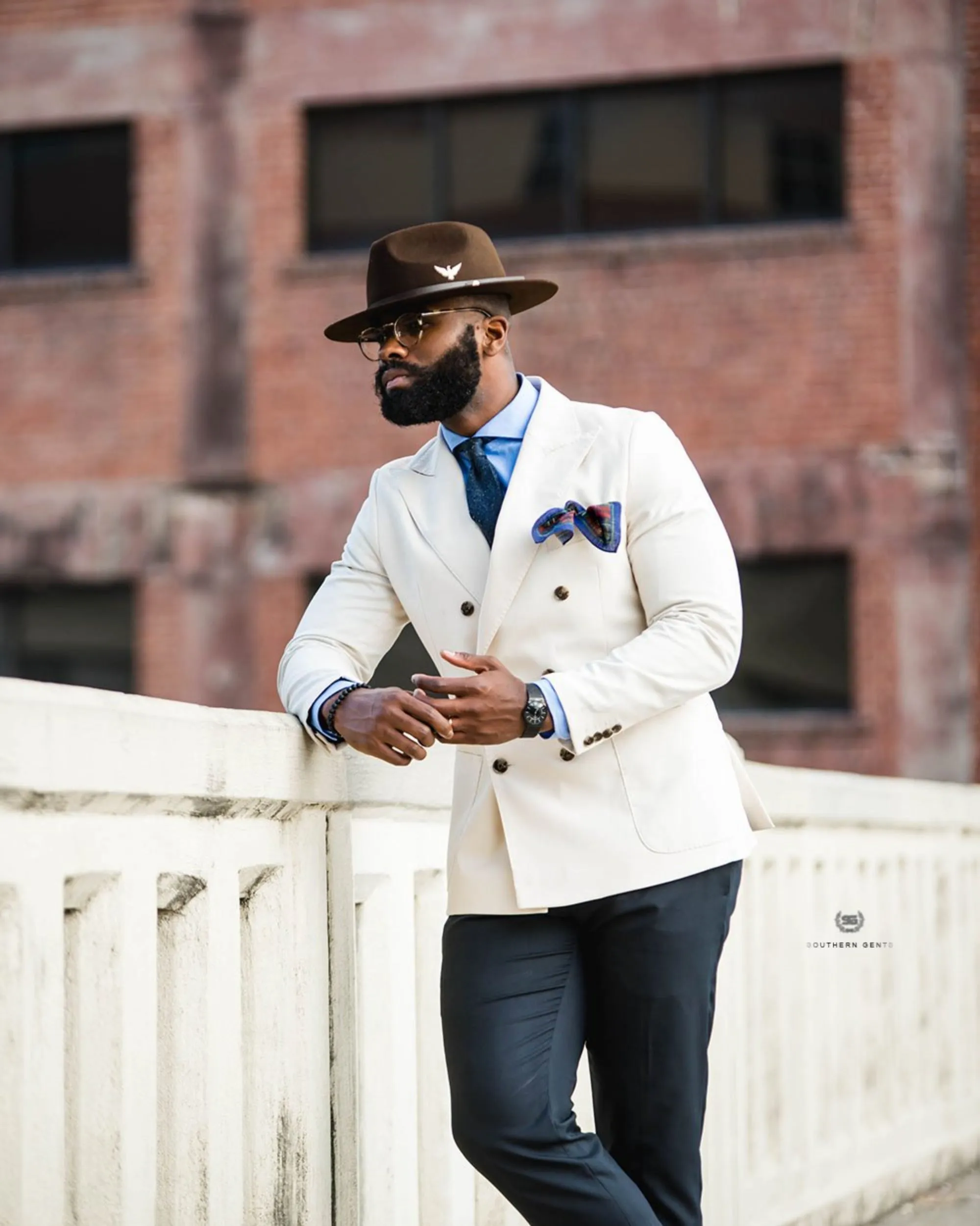 SG Geoffery Fedora Hat – Brown