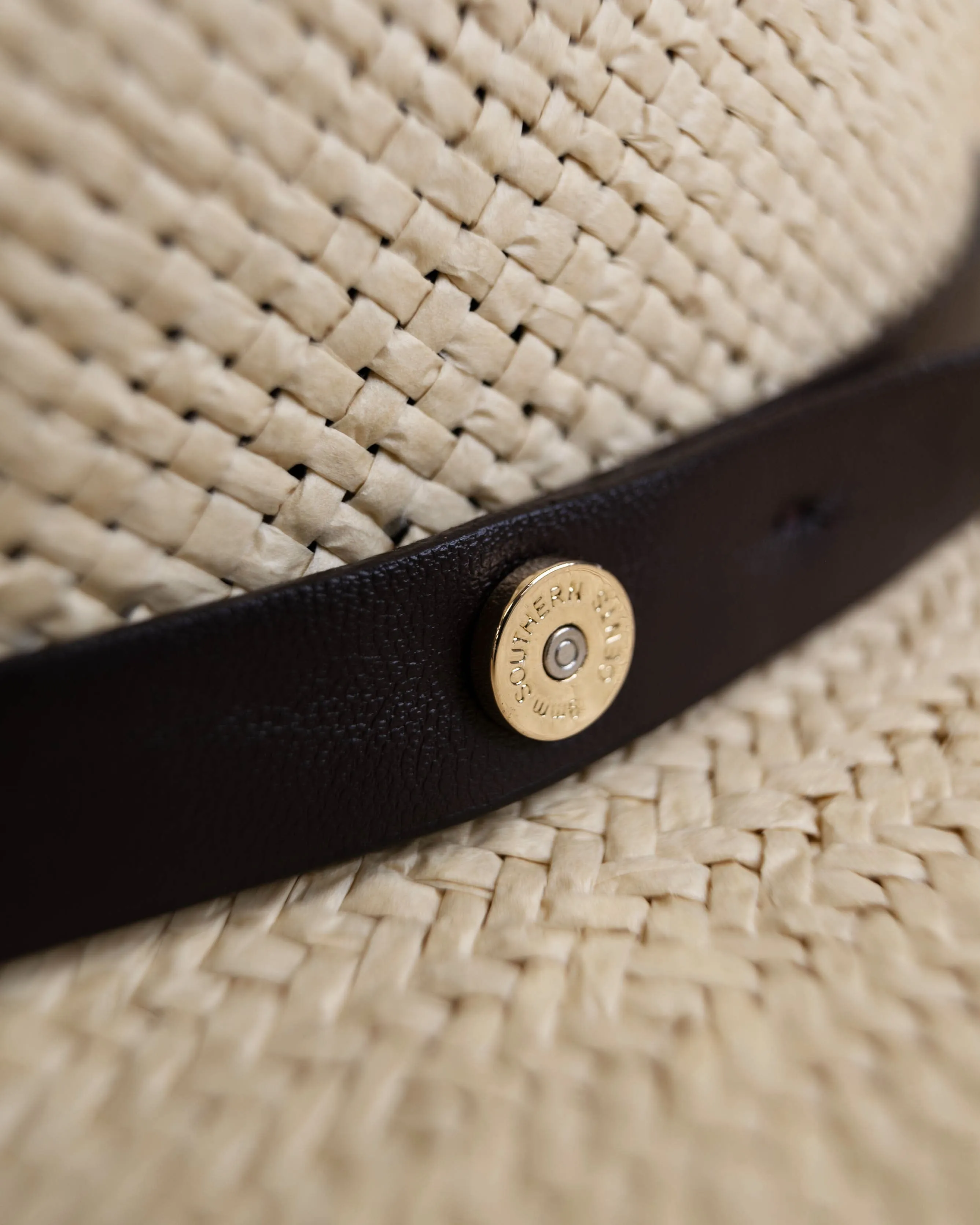 SG Geoffery Straw Fedora Hat – Natural
