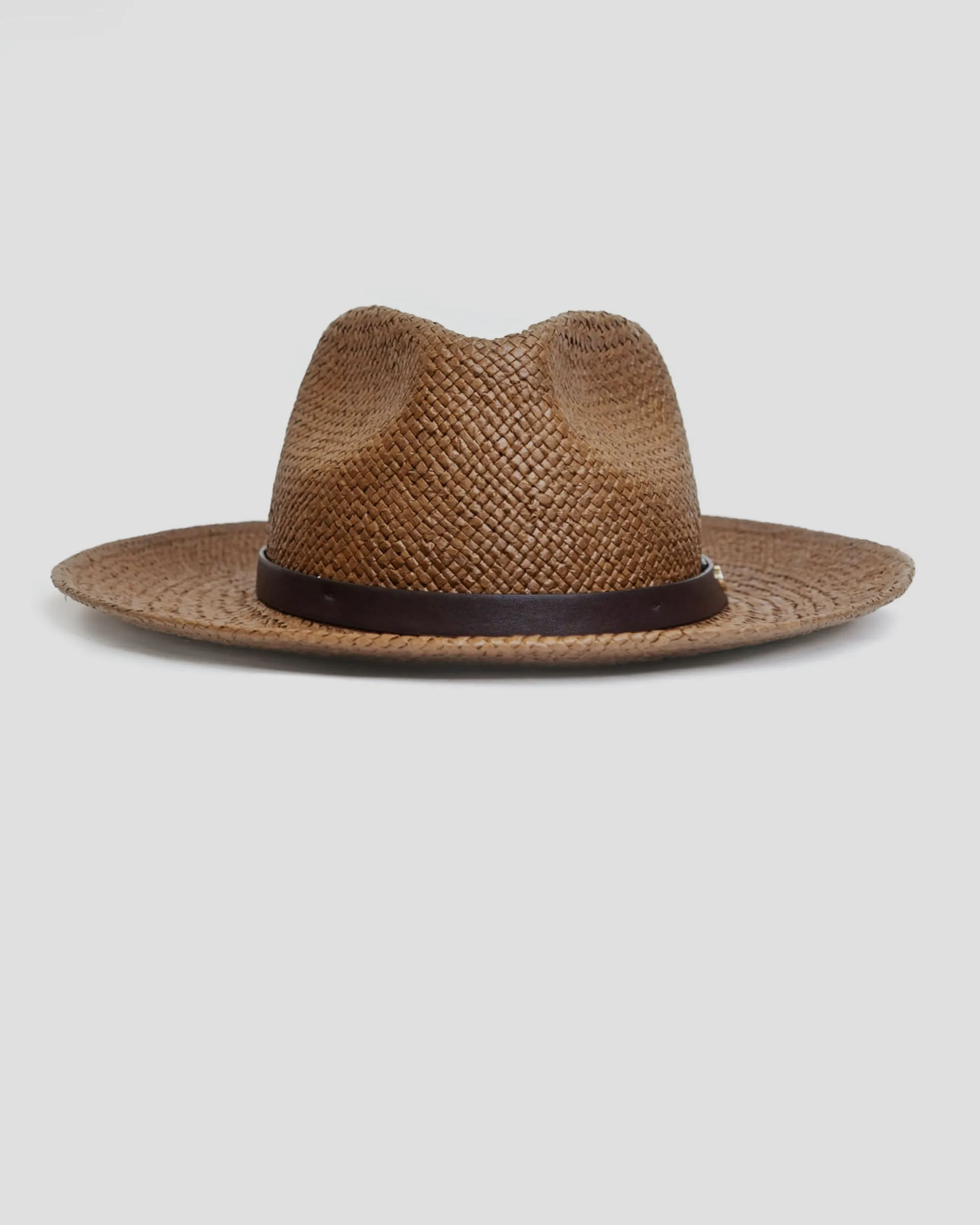 SG Geoffery Straw Fedora Hat – Toffee