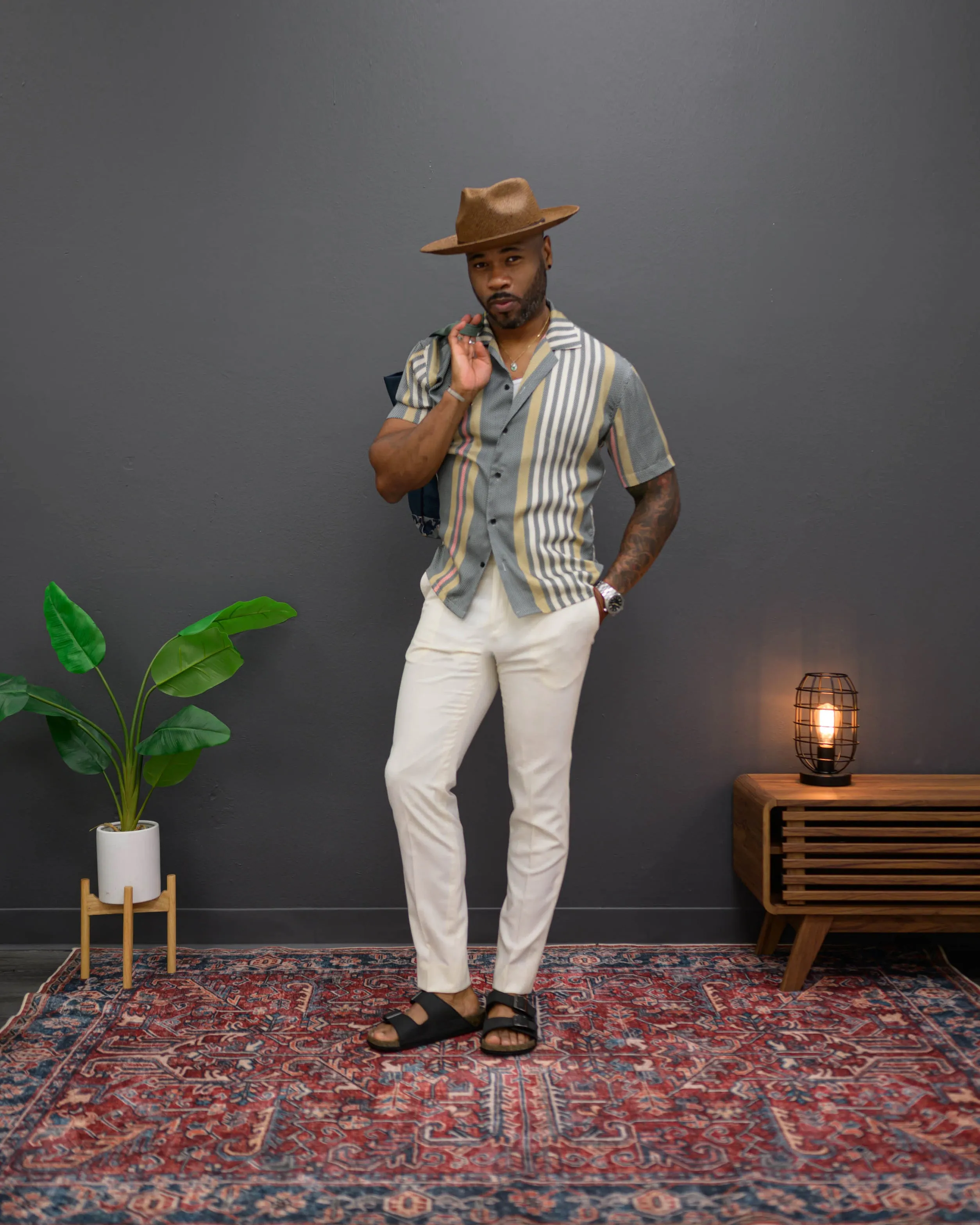 SG Geoffery Straw Fedora Hat – Toffee