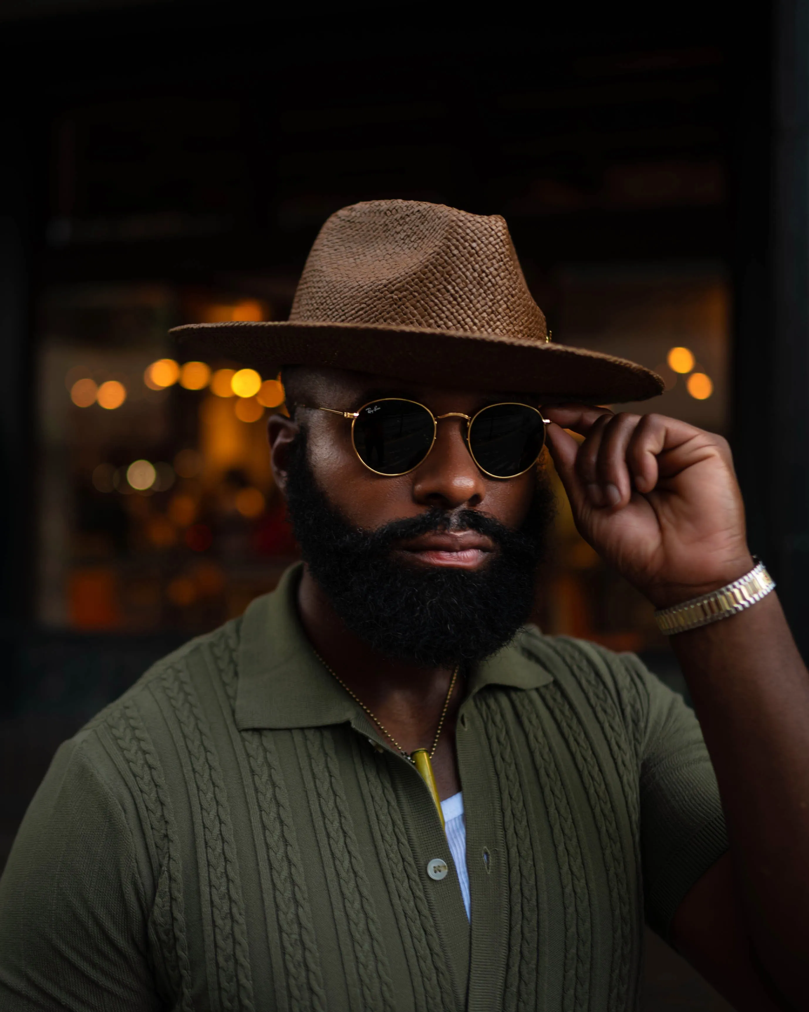 SG Geoffery Straw Fedora Hat – Toffee