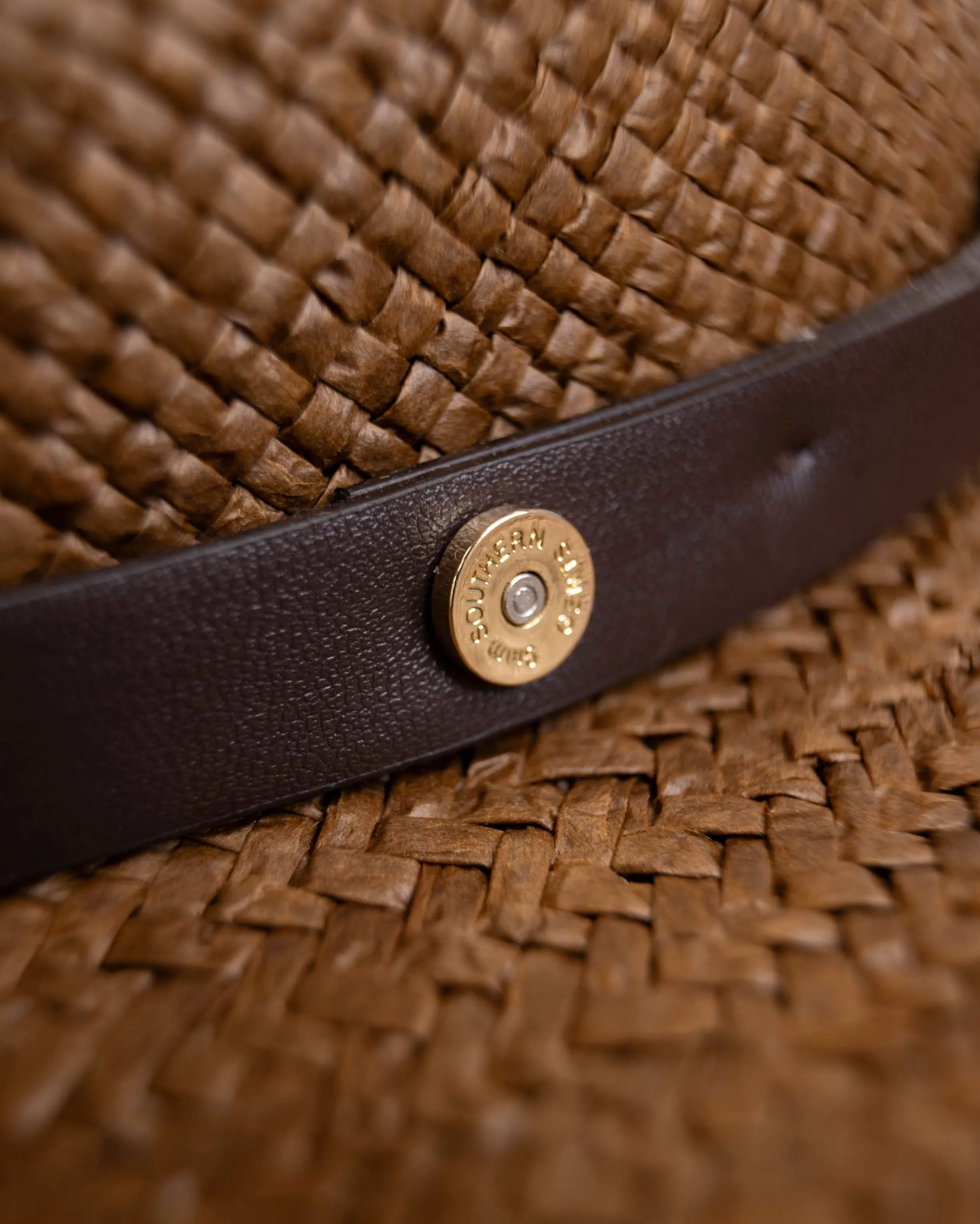 SG Geoffery Straw Fedora Hat – Toffee