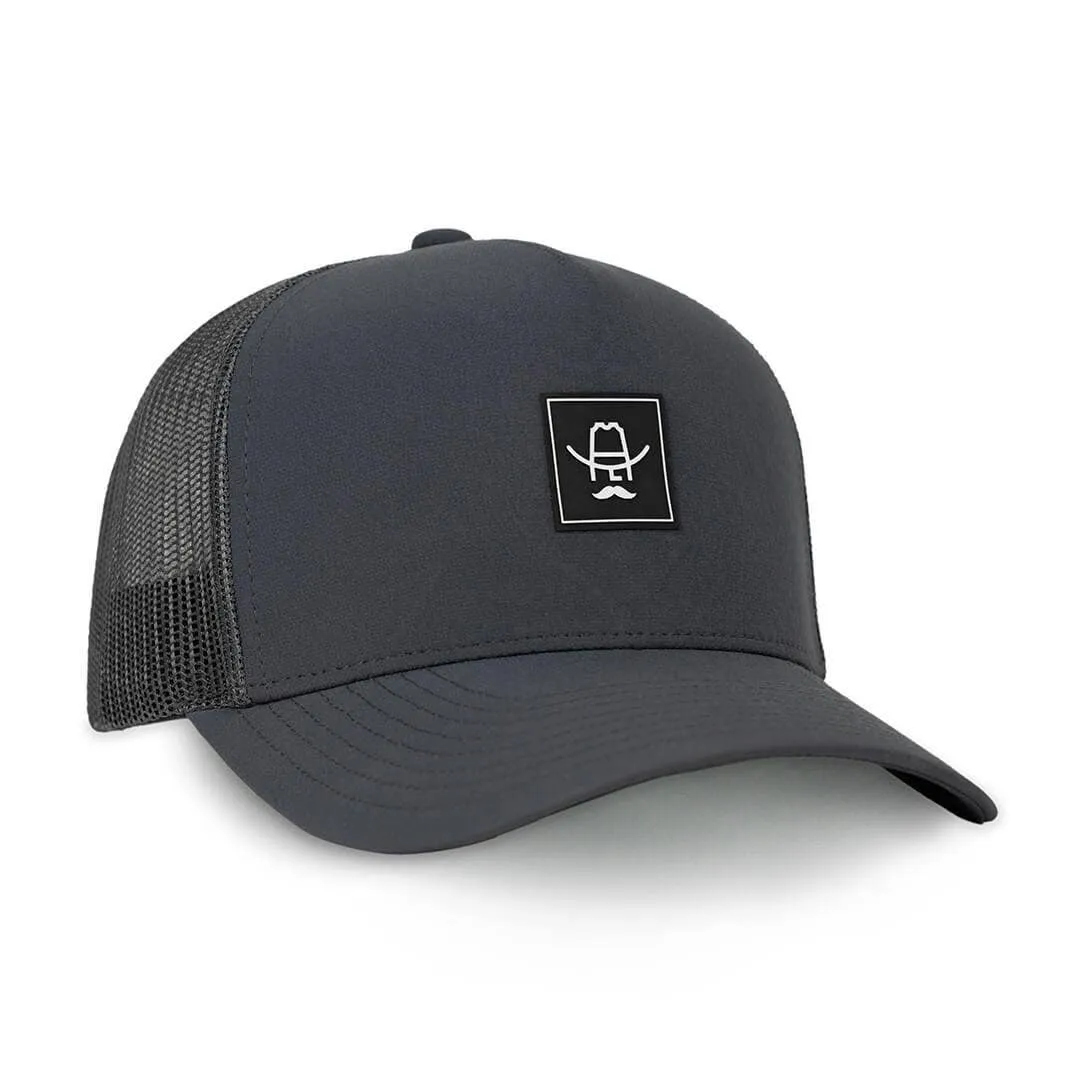 Sharpshooter Snapback Hat: Charcoal