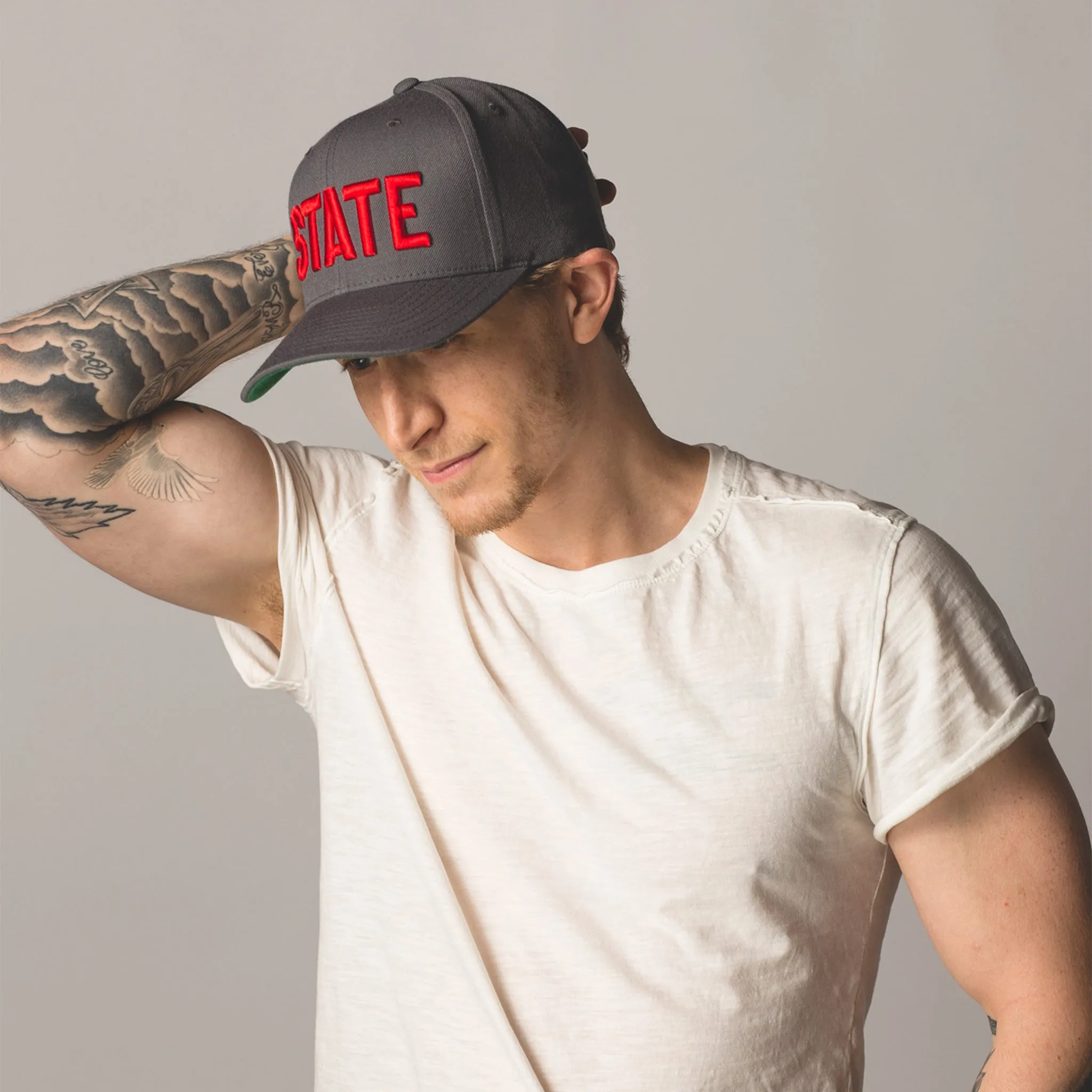 STATE Flat Bill Snapback Hat