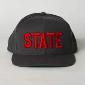 STATE Flat Bill Snapback Hat