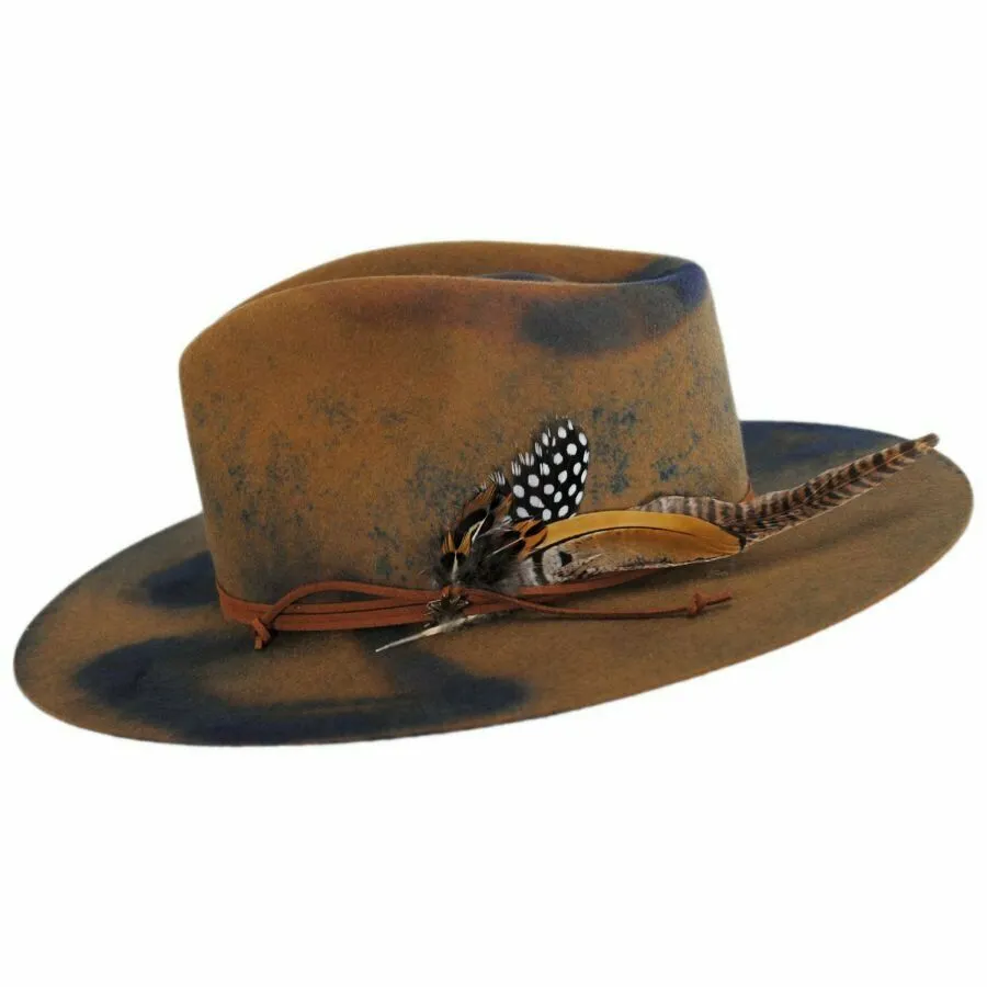 Stetson "Retrograde" Fur Felt Fedora Hat