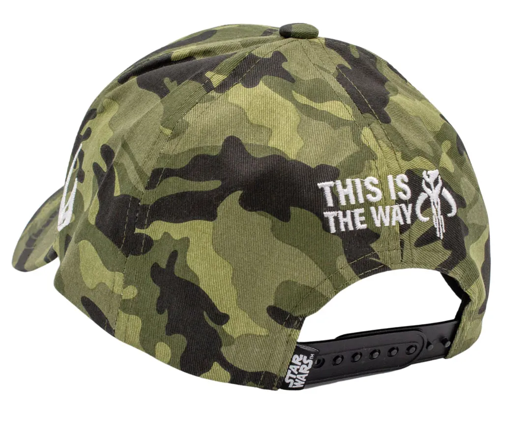 The Mandalorian Star Wars Bounty Hunter Camo Cap