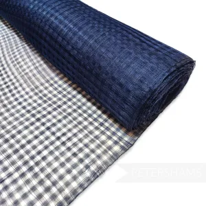 Vintage 1990's Basket Weave Sinamay Fabric - 1/2 metre