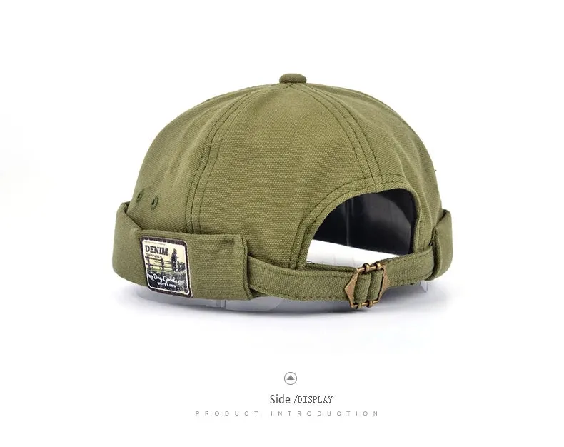 Vintage Bocca Brimless Docker Cap Adjustable
