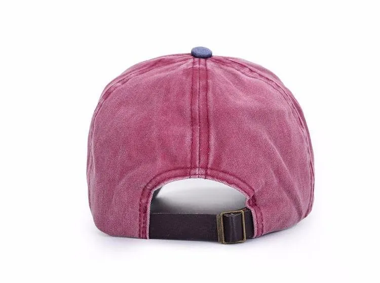 West Louis Star Patchwork Baseball Cap