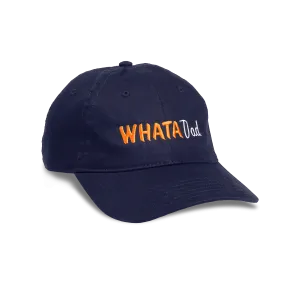 WhataDad Navy Dad Hat