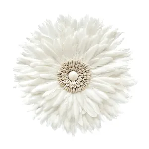 White Juju Hanging Wall Decor