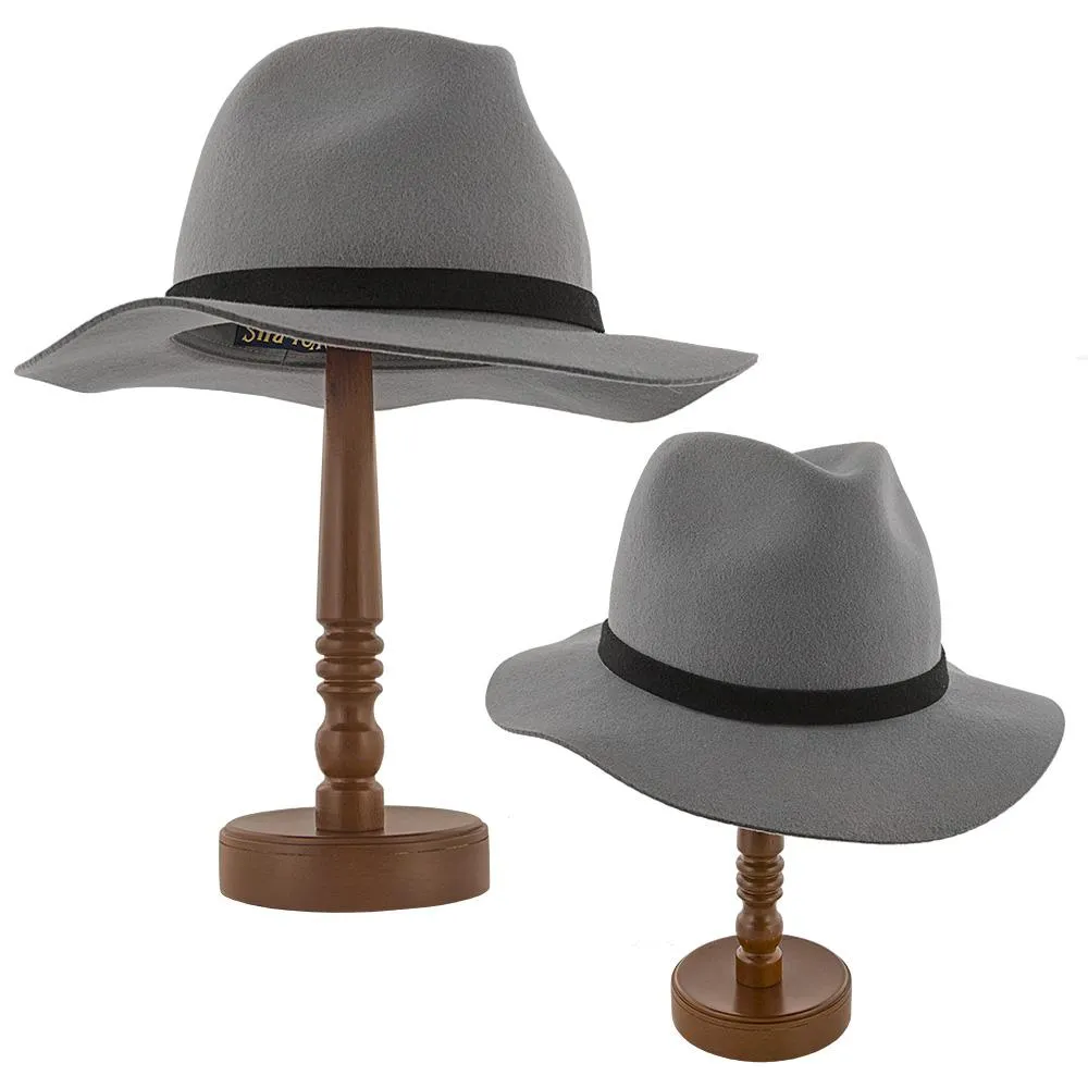 Wooden Hat Holder - Display Stand - Table Hat Stand